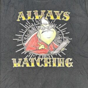 Always Watching-Roz from Monsters Inc Black Tee